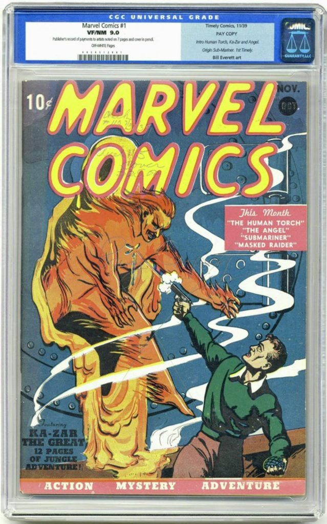 Marvel Comics 1 CGC