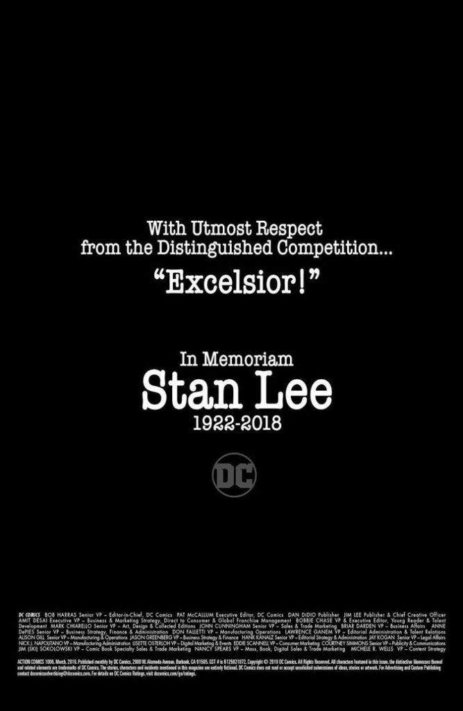 DC Stan Lee Tribute