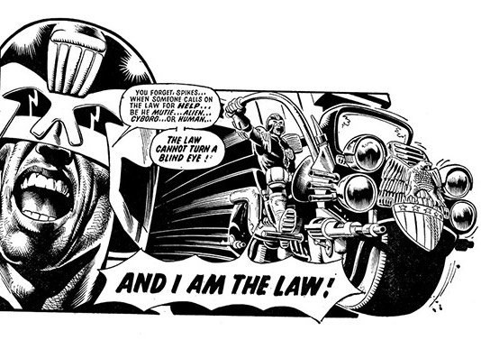 Judge Dredd I Am The Law