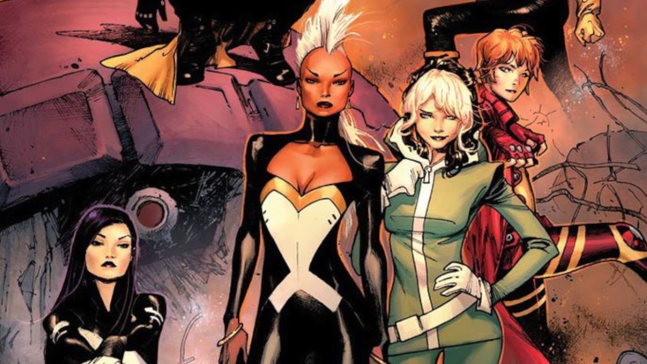 female superheroes and villains marvel