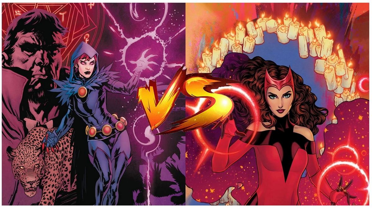 Raven vs scarlet witch