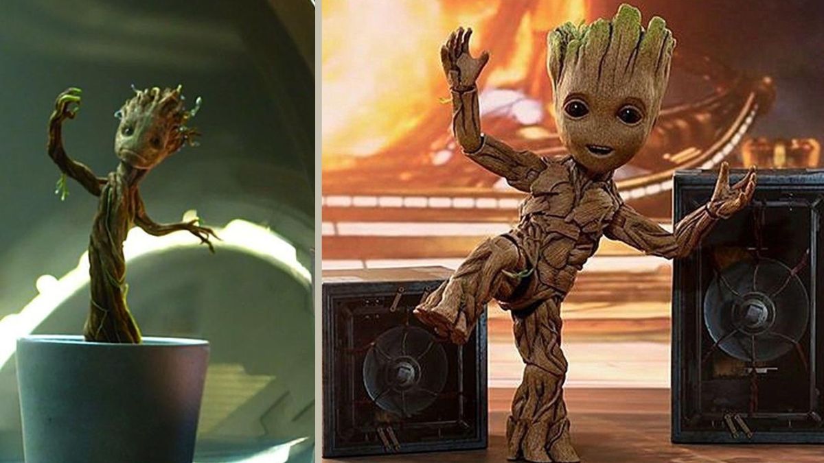 Uitpakken Cirkel boiler How Did Groot Get Small? Here Is How Baby Groot Was Born in the MCU