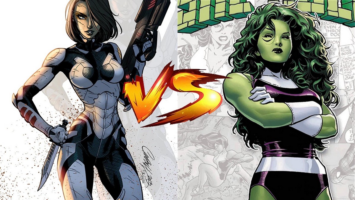 She hulk and gamora