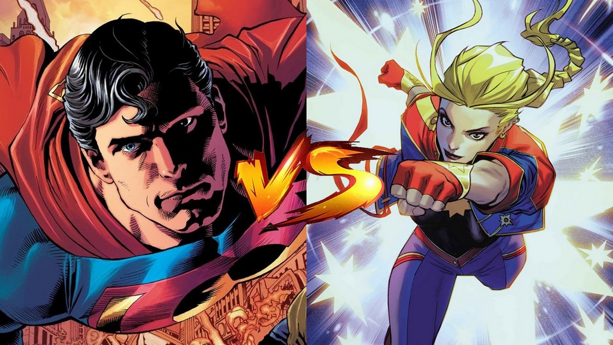captain marvel vs superman who would win