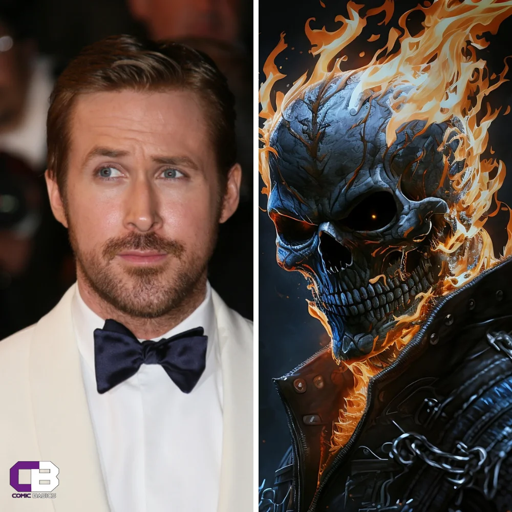 Gosling as Ghost Rider