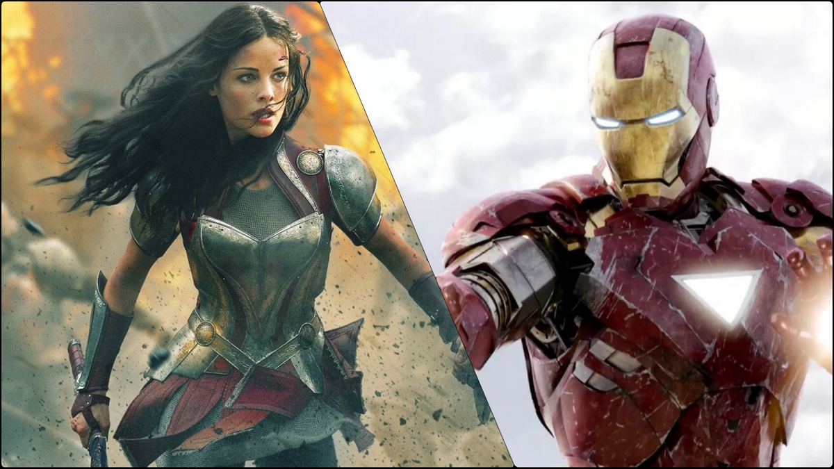 lady sif and iron man