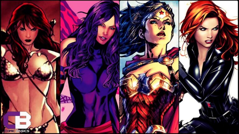 Fans Rank Top 10 Most Stunning Female Comic Book Characters