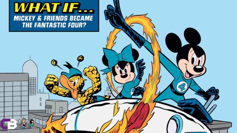 Mickey & Friends Recreate the Fantastic Four’s Most Iconic Adventures in New Disney Variant Covers