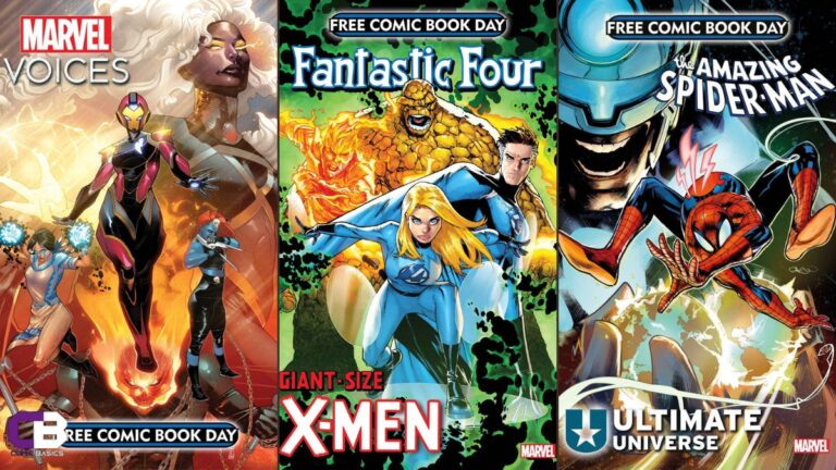 Marvel Announces 2025 Free Comic Book Day Titles Featuring the Fantastic Four, X-Men, and More