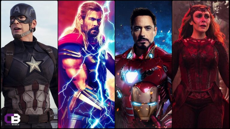 The Top 10 Strongest Avengers in the MCU Based on Comic Book Stats