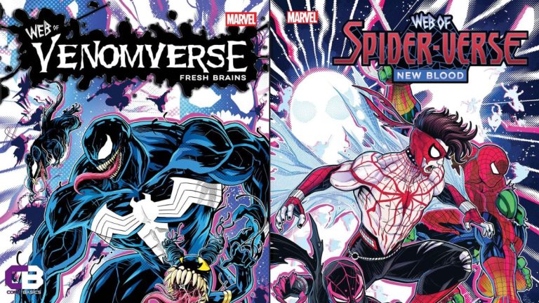 ‘Web of Spider-Verse: New Blood’ and ‘Web of Venomverse: Fresh Brains’ Will Set the Stage for a  War Between the Spider-Verse and Venomverse This March and April